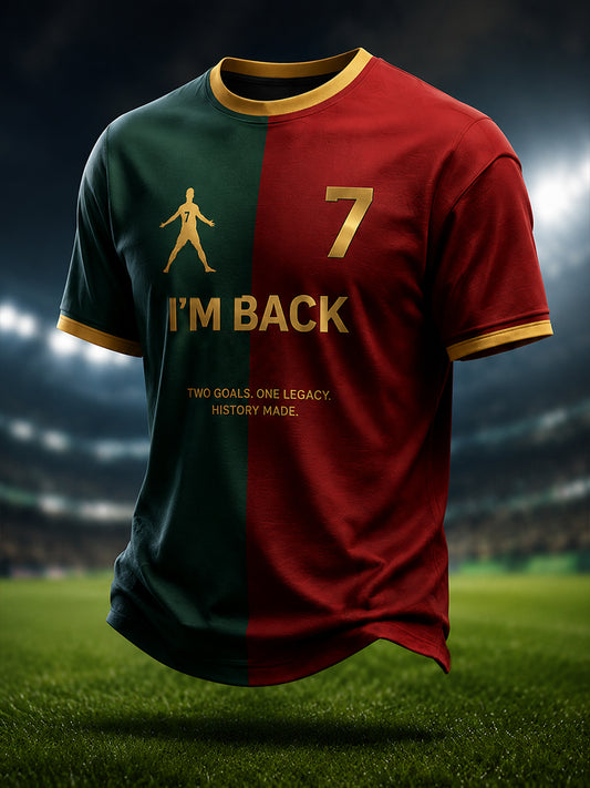 Men's Portugal Football Legend Graphic T-shirt