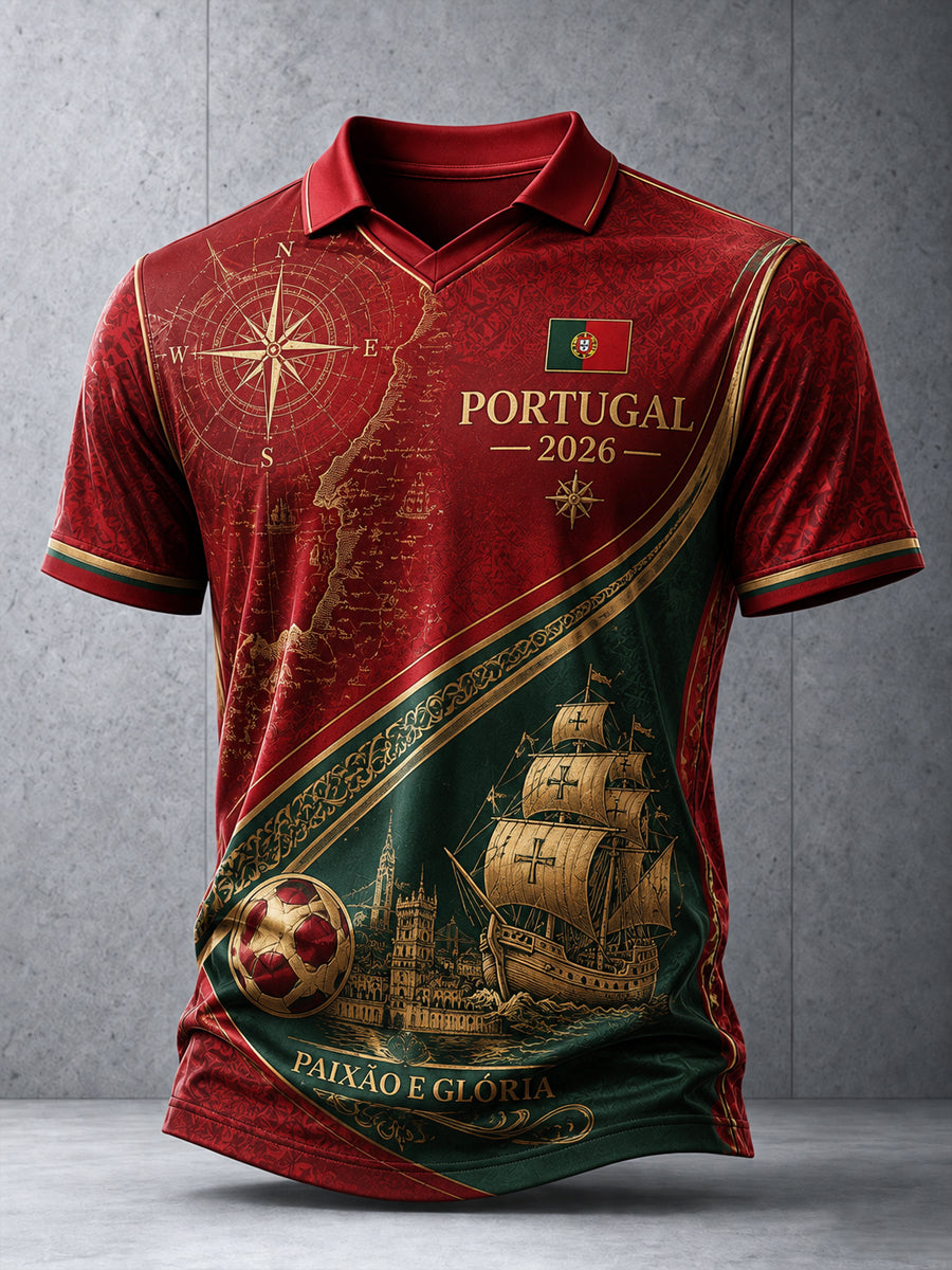 Men's 2026 Portugal Classic Soccer Jersey
