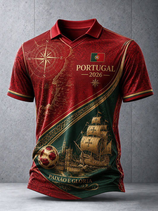 Men's 2026 Portugal Classic Soccer Jersey