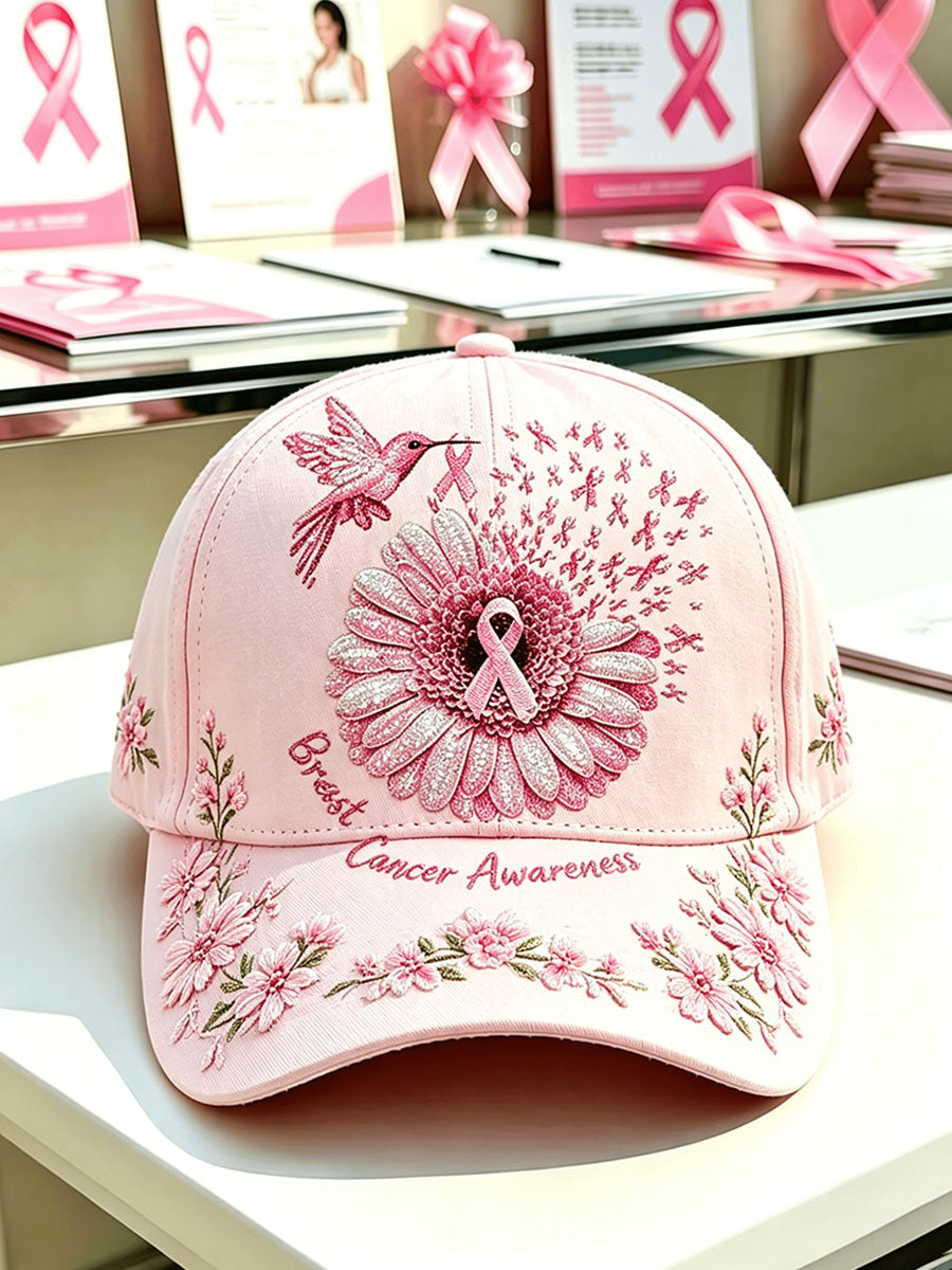 Unisex Breast Cancer Awareness Hat