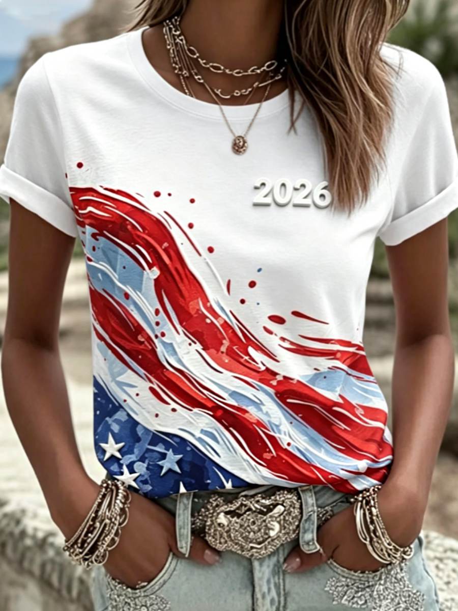 Women's short-sleeved T-shirt