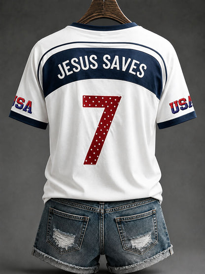 Women's Christian V-neck T-shirts