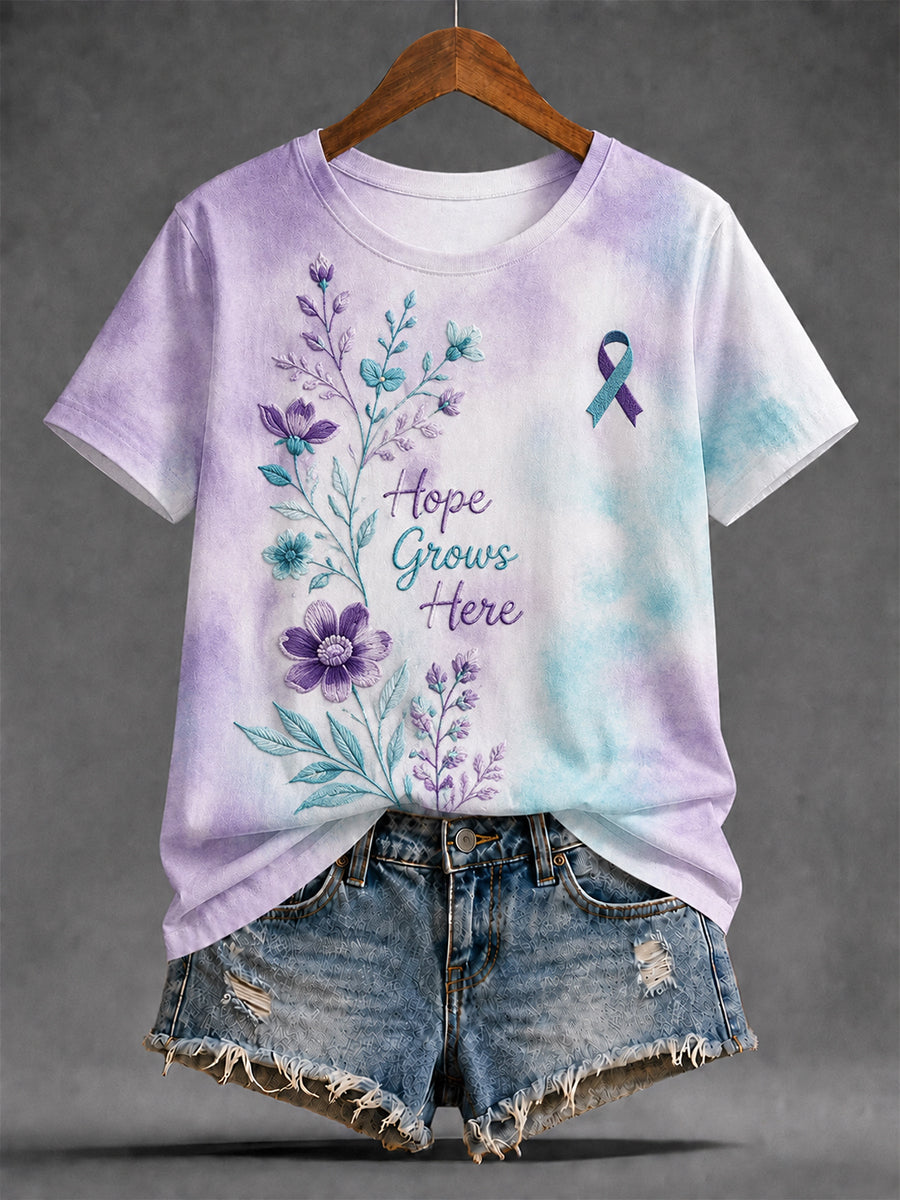 Women's Suicide Prevention Awareness T-shirt