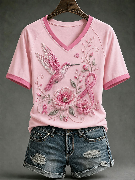 Women's Breast Cancer Awareness T-shirt