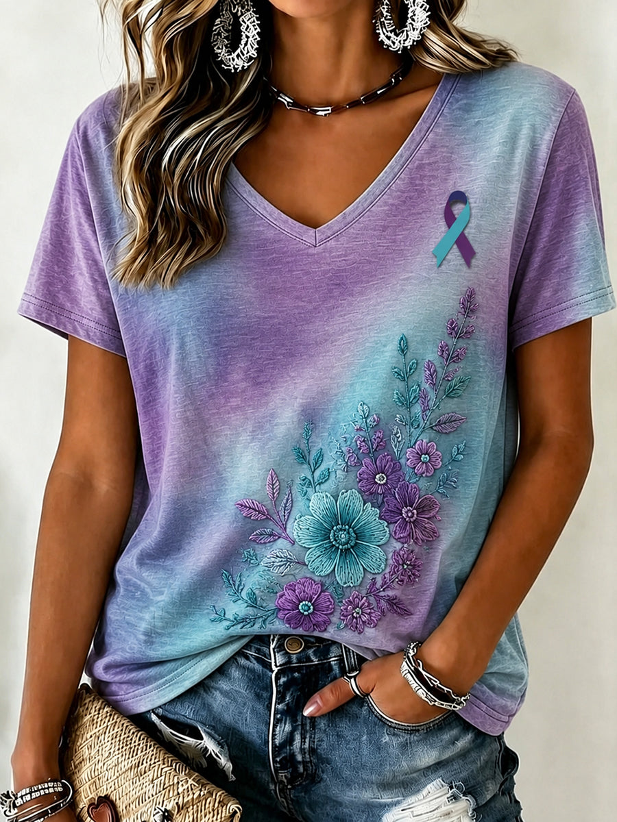 Women's Suicide Prevention Awareness T-shirt