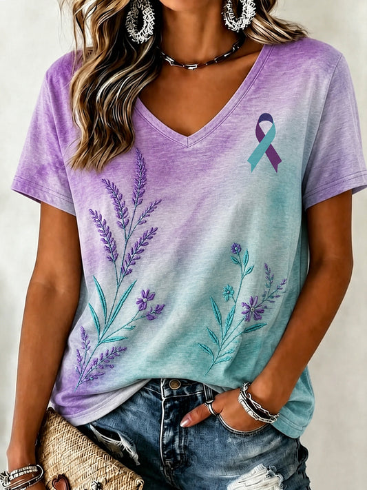 Women's Suicide Prevention Awareness T-shirt