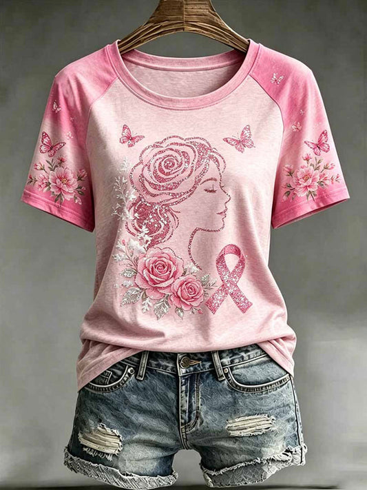 Women's Breast Cancer Awareness T-shirt