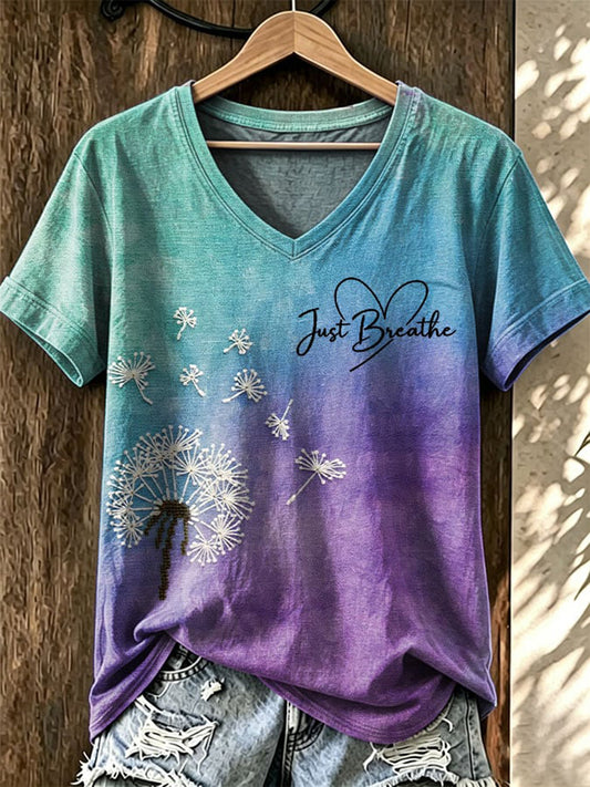Women's Suicide Prevention Awareness Print T-shirt