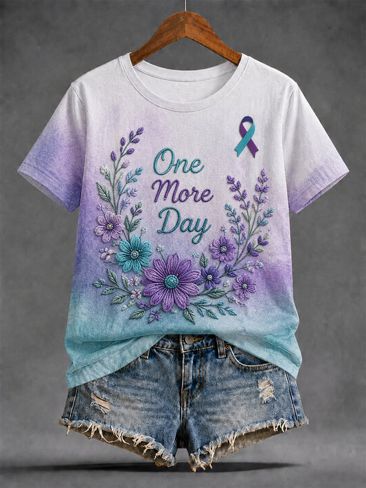 Women's Suicide Prevention Awareness T-shirt