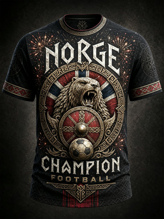 Men's Norway Day Commemorative Art Print T-Shirt