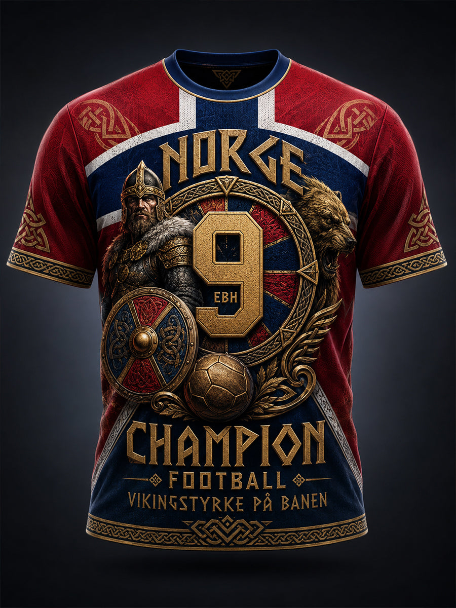 Men's Norway Day Commemorative Art Print T-Shirt
