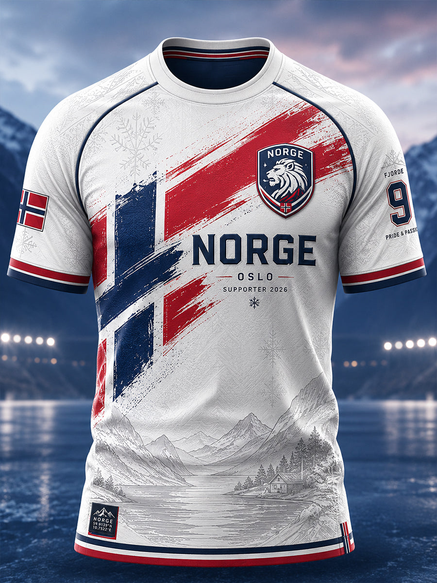 Men's Viking Norway Short Sleeve T-Shirt