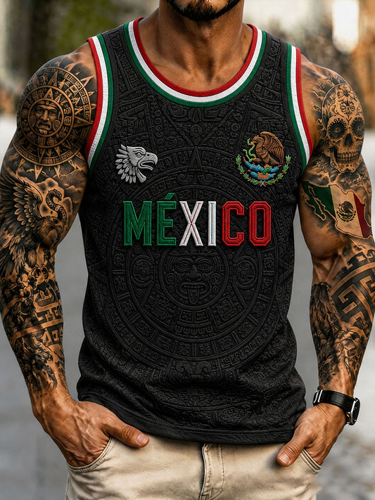 Men's Mexico Lover Art Vests