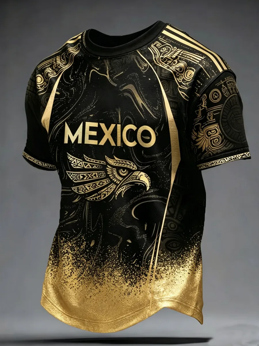 Men's Mexico Printed short sleeves t-shirt