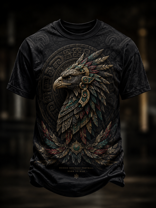 Men's Mexican Football Short Sleeves T-Shirt