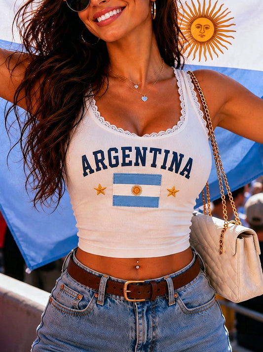 Women's Argentine Football Casual Vest
