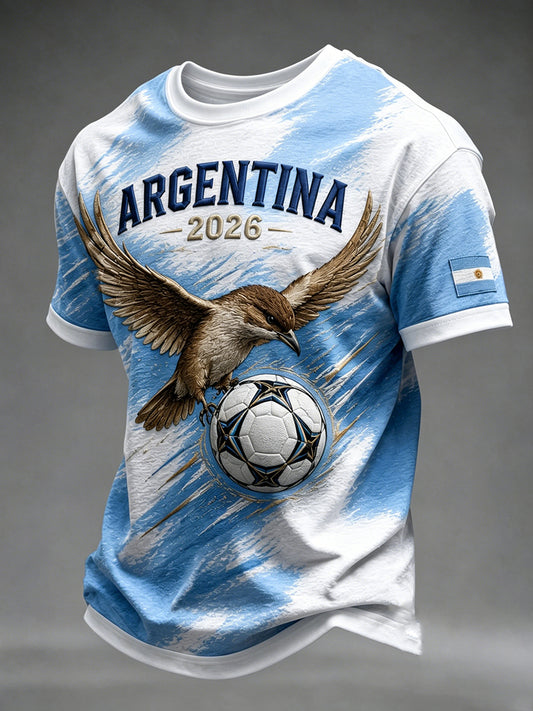Men's Argentina Football Fan T-Shirt