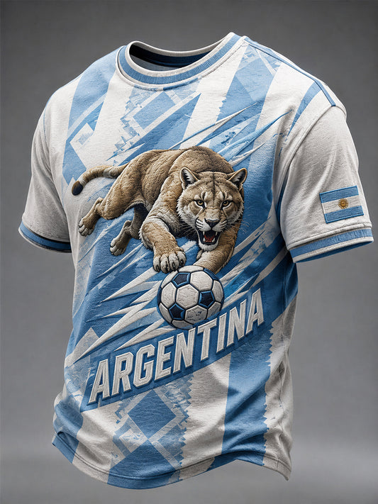Men's Argentina Football Fan T-Shirt