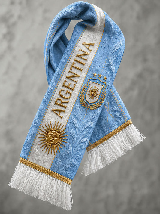 Unisex Argentina Soccer Scarf