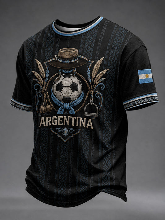Men's Argentina Football Fan T-Shirt
