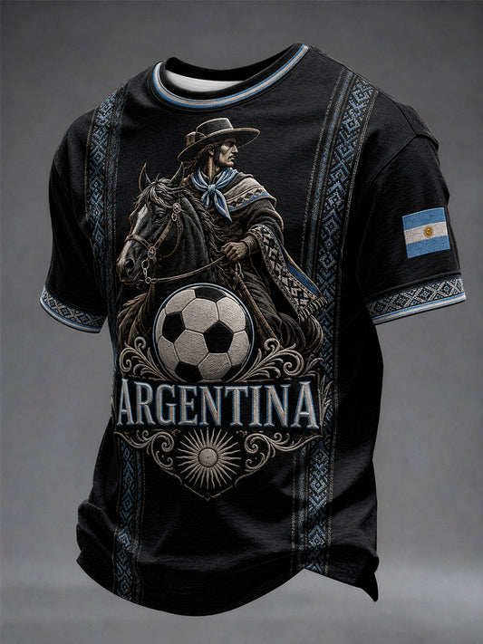 Men's Argentina Football Fan T-Shirt