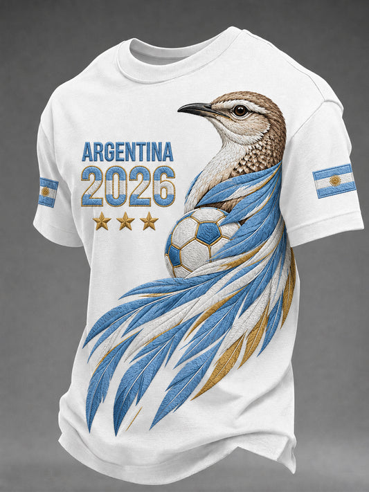 Men's Argentina Football Fan T-Shirt