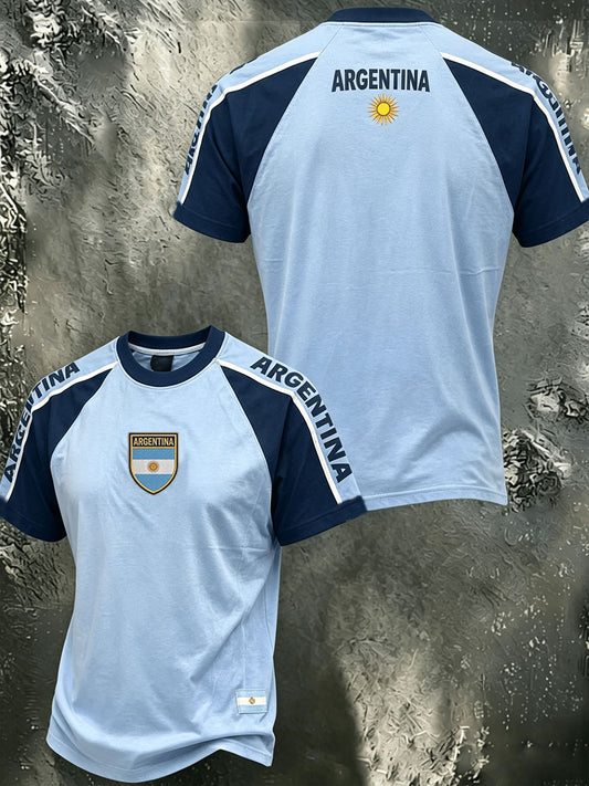 Men's Argentine Football Short Sleeve T-shirt