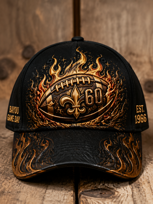 The 60th Anniversary Of The New Orleans Saints Team Unisex Hat