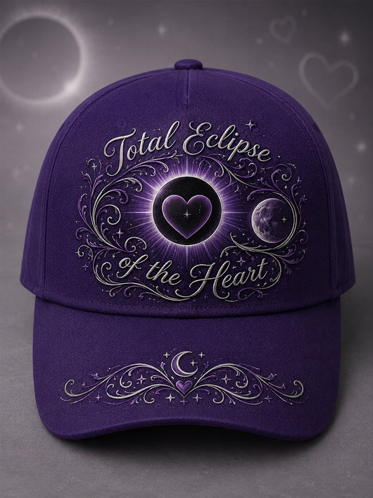 Unisex Total Eclipse Of The Heart Print Hat