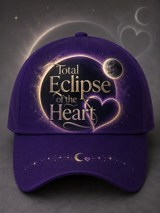 Unisex Total Eclipse Of The Heart Print Hat