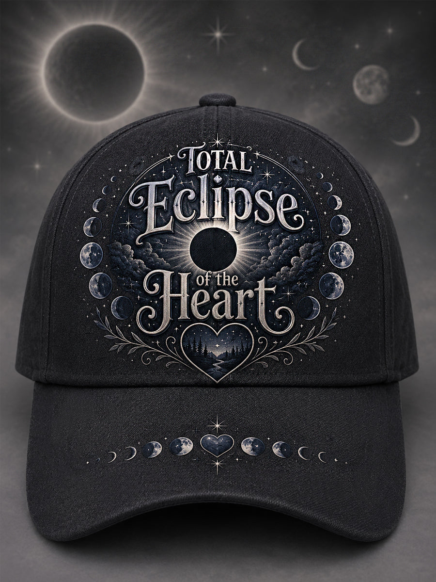 Unisex Total Eclipse Of The Heart Print Hat