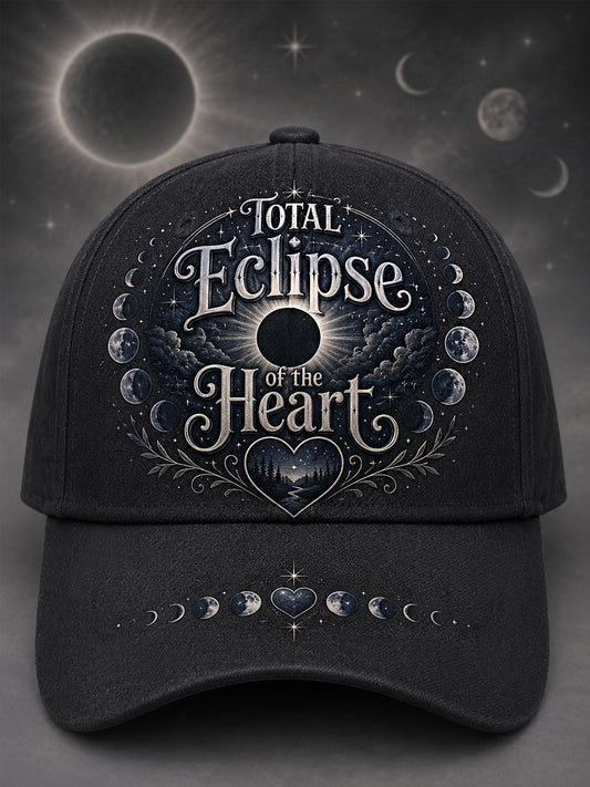Unisex Total Eclipse Of The Heart Print Hat