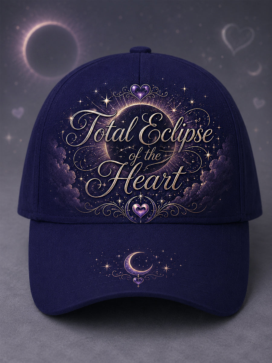 Unisex Total Eclipse Of The Heart Print Hat