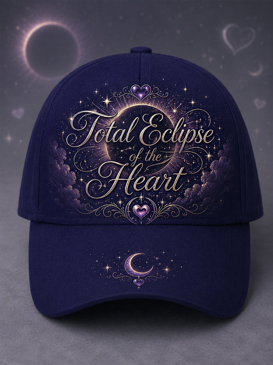 Unisex Total Eclipse Of The Heart Print Hat