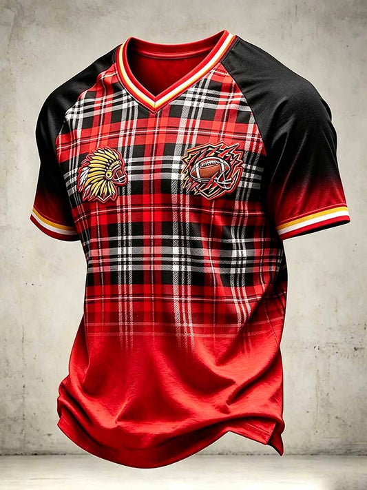 Men's Football Game Graphic T-Shirt