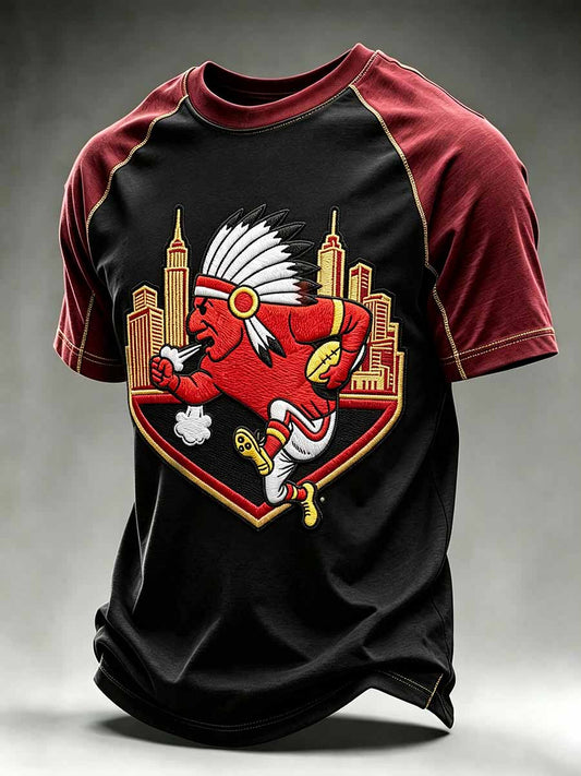 Men's Football Game Graphic T-Shirt