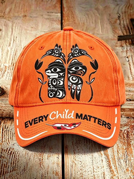 Unisex Resort Every Child Matter Print Hat
