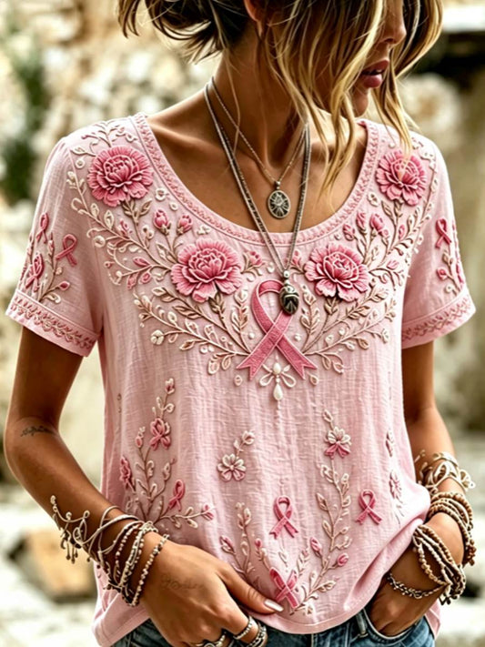 Women's short-sleeved T-shirt