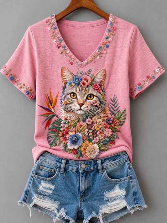 Women's short-sleeved T-shirt