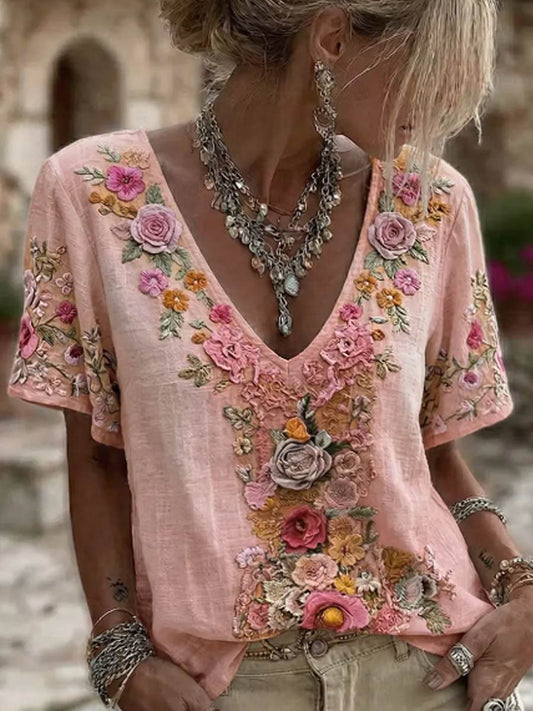 Women's short-sleeved T-shirt