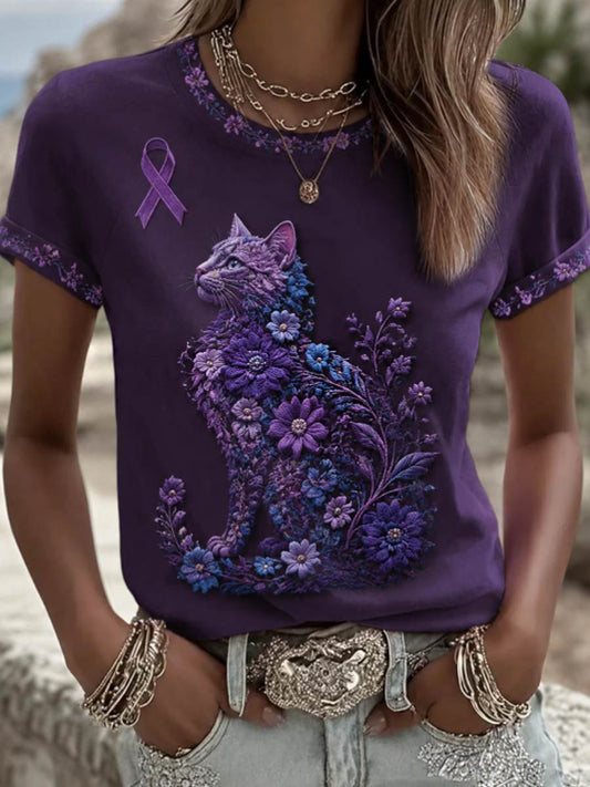Women's short-sleeved T-shirt
