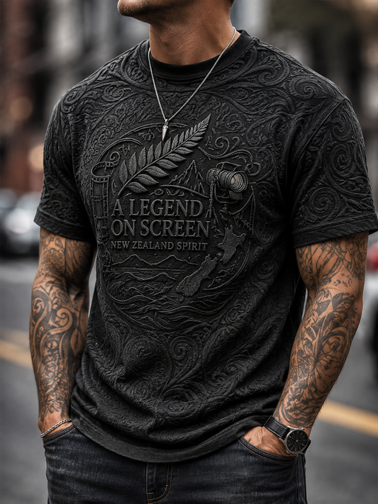 Men's Rip NZ Jurassic Legend Printed short sleeves t-shirt