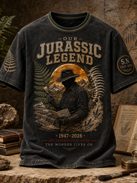Men's Rip NZ Jurassic Legend Printed T-shirt