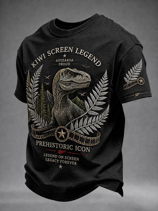 Men's Rip NZ Jurassic Legend Printed short sleeves t-shirt