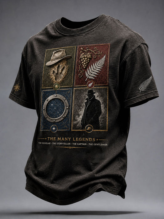 Men's Rip NZ Jurassic Legend Printed T-shirt
