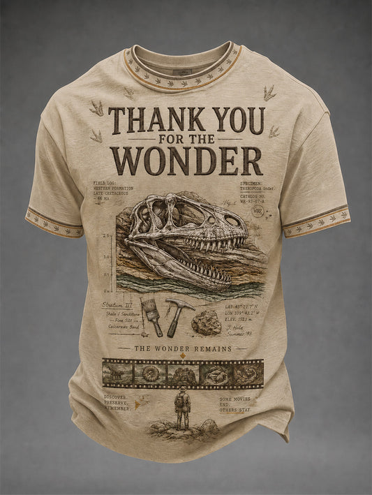 Men's Rip NZ Jurassic Legend Print Casual Tee