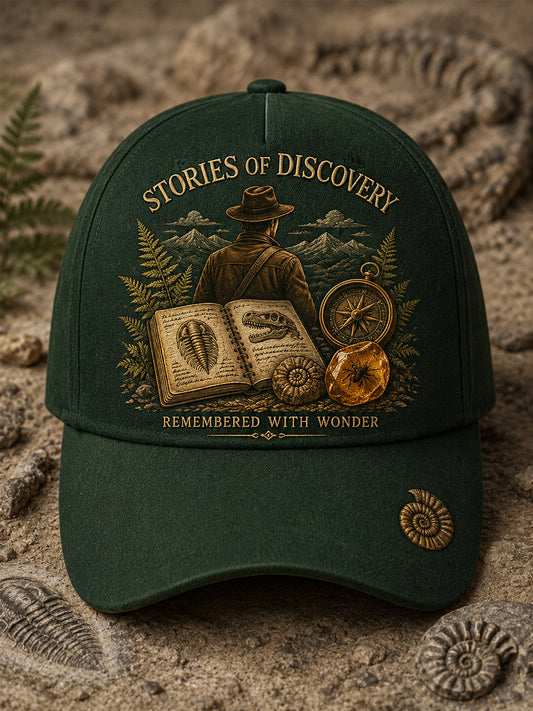 Unisex R.I.P Dinosaur Explorer Memorial Hat