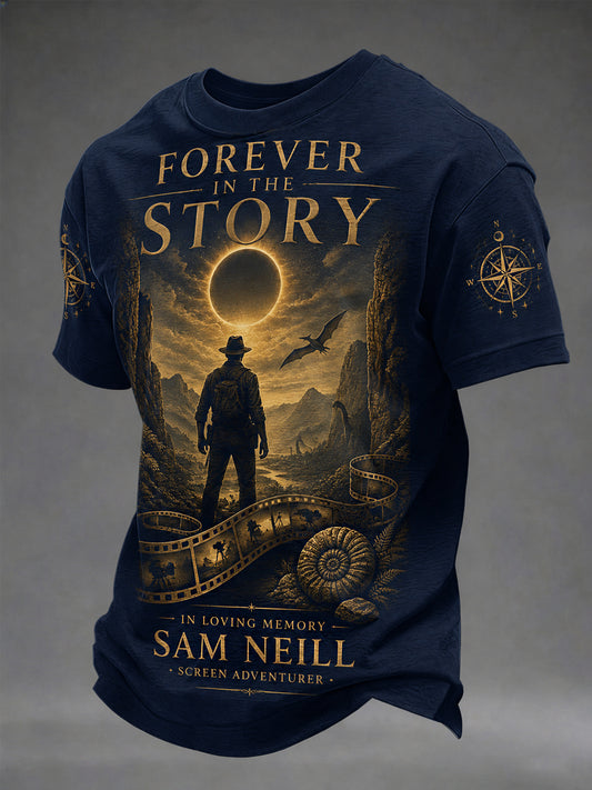 Men's R.I.P Dinosaur Explorer Memorial Tee