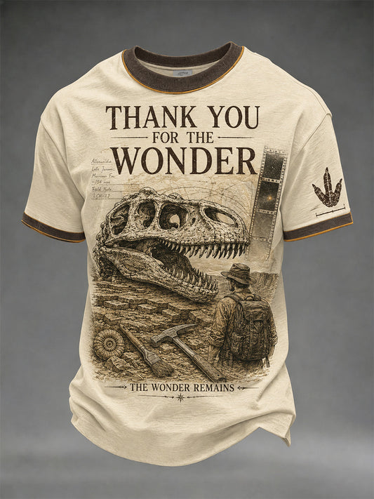 Men's Rip NZ Jurassic Legend Print Casual Tee