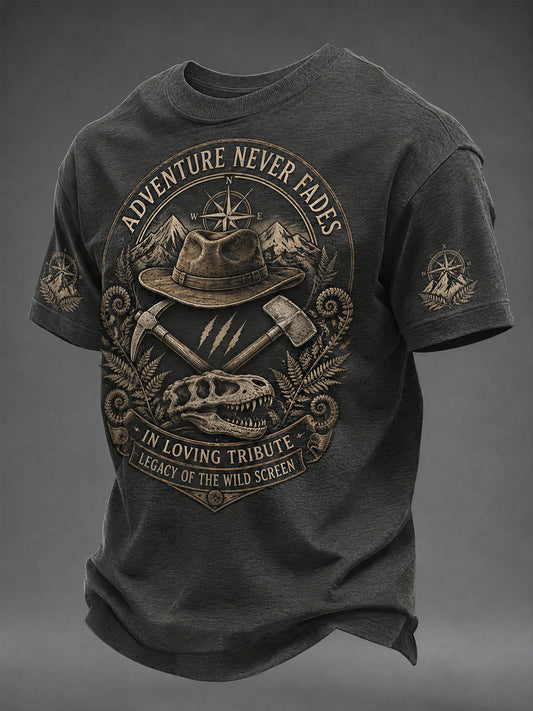 Men's R.I.P Dinosaur Explorer Memorial Tee